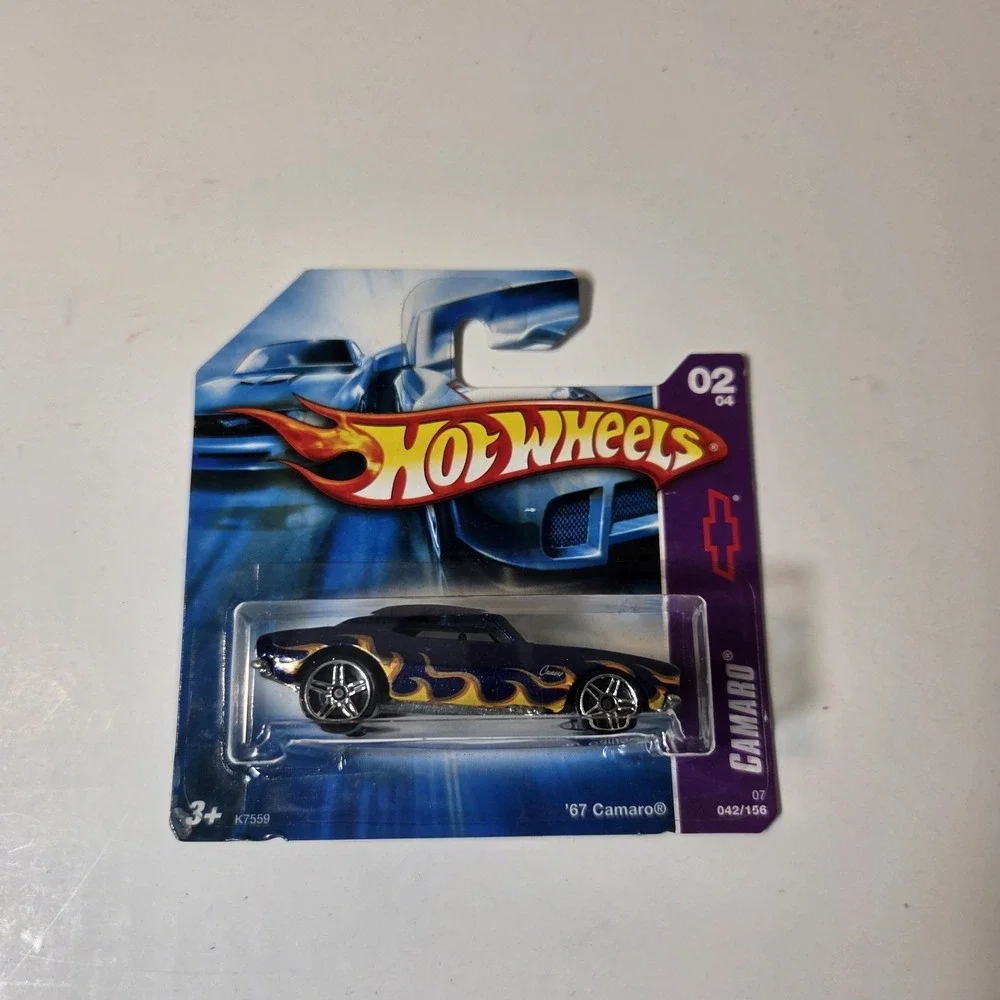 Hot Wheels 67 Camaro Short Card New Sealed 2006